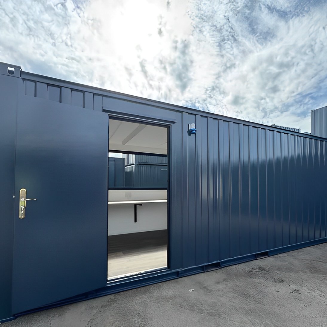 21ft x 8ft Custom Cabin Office / Canteen | Picture Windows | Portable Building - Image 5