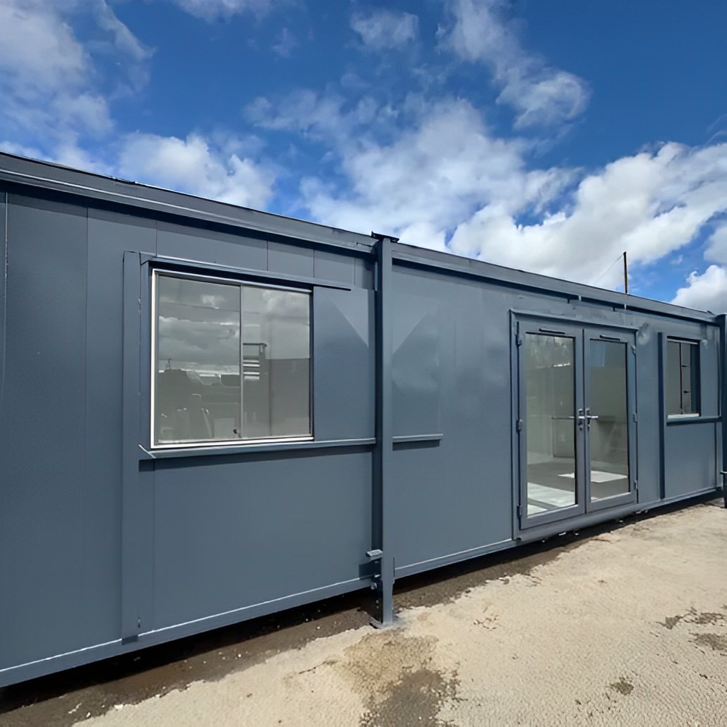 32ft Custom Office Cabin / Canteen | Access Toilet | Portable Building - Image 6